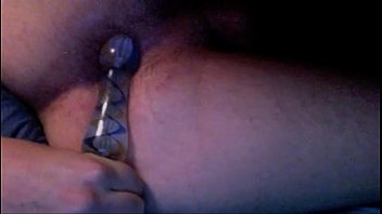 Solo anal masturbation... First ever gape...