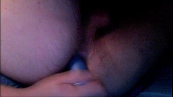 Solo anal masturbation... First ever gape...