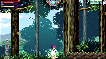 Samurai Sacrament | Stage 3/4 | The next level is too hard and the girl gets fucked by various ninjas and monsters with hard penis and cum | Hentai Game Gameplay P4