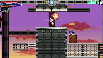 Samurai Sacrament | Stage 3/4 | The next level is too hard and the girl gets fucked by various ninjas and monsters with hard penis and cum | Hentai Game Gameplay P4