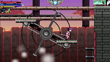 Samurai Sacrament | Stage 3/4 | The next level is too hard and the girl gets fucked by various ninjas and monsters with hard penis and cum | Hentai Game Gameplay P4