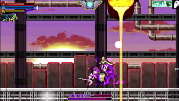 Samurai Sacrament | Stage 3/4 | The next level is too hard and the girl gets fucked by various ninjas and monsters with hard penis and cum | Hentai Game Gameplay P4