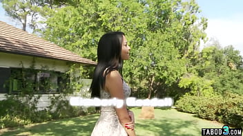 Latina teen stepdaughter Kimberly Kendall dreaming about stepdads big dick