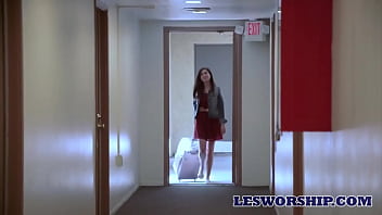 Latina Lesbian Seduces Her Visiting Friend