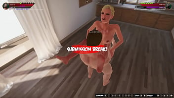 Ethan vs Katey (Naked Fighter 3D)