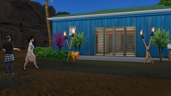 Japanese step mom and step son share the same bed on vacation in Spain - Asian stepson leaves his stepmother pregnant after he fucks her