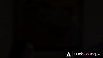 Busty Gabbie Carter and Sexy Eliza Ibarra Have a Naughty Sexual Pillow Fight with Emma Hix