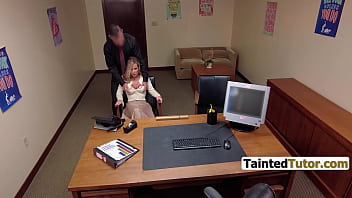 Kristi Kream - Rich Trophy Wife Deals With Pervy Principal The Only Way She Knew How