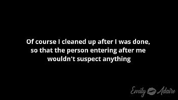 almost got caught masturbating in the airplane bathroom - Emily Adaire TS