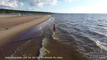 public beach masturbation with jesse empera