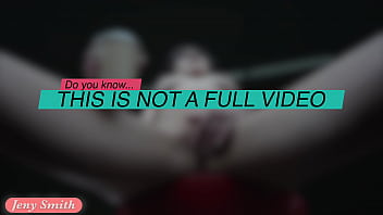 Jeny Smith teasing the strangers thru the window