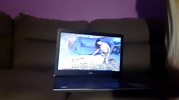 Jerk off while I watch porn