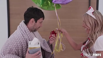 Naughty Nurse Summer Vixen Has An Anal Remedy And A Sloppy Blowjob