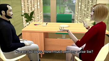 A secretary needs a raise