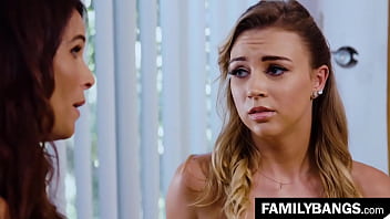 FamilyBangs.com ⭐ Stepmom Punishes Her Kink StepDaugther, Cali Sparks, Syren de Mer