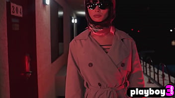 Perfect Russian babe Julia Logacheva introducing big boobs while posing in sexy lingerie