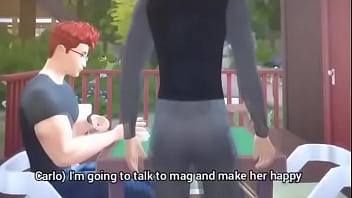 The Cheating husband part 6 Emily find out that mag been fucking her boss mark the sims 4