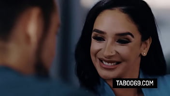 Busty stepmom Sheena Ryder gets DPed by her stepson and his friend