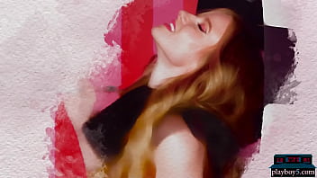 Perfect ass petite Playboy model blonde Roxy Shaw in solo softcore porn