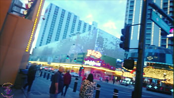 Super Hot White Slut Raven Vice Gets Greeted And Seduced By Old Man At The Golden Gate Casino In Las Vegas