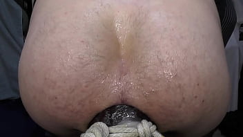 Playing Beasts in the Sun on a Saturday Morning with my Mr. Hankey XXXL Minotaur Monster Dildo - balls deep anal huge wrecked ass stretch toy