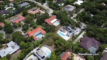 Ass fucking busty gf in sexy orange outfit