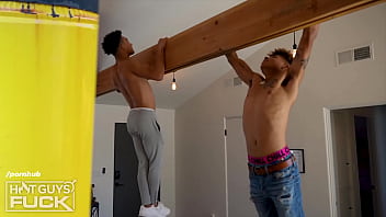 Ripped Russian Guy Came Quick But Went Back For Seconds!