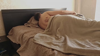 Sexy girlfriend in the sun rays jerks my dick and kisses me passionately on the lips - RedHot Fox