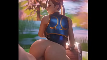 Fortnite chun li getting assfucked