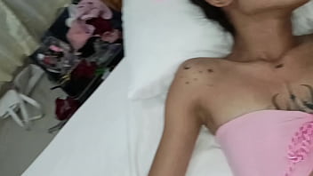 My step daddy needs so loose some weight so I let him to eat only my pussy now - fingering and sex is also allowed...