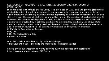 LICENSED TO LICK - Proxy Paige Gets It On With Dyke Lily Cade