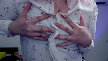 Ice nipple play ice fetish