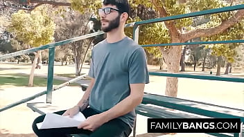 FamilyBangs.com ⭐ Big Titties for My Stepbrother after Passing the School Examn, Logan Long, Gabbie Carter