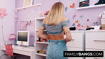 FamilyBangs.com ⭐ Big Titties for My Stepbrother after Passing the School Examn, Logan Long, Gabbie Carter