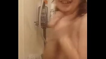 In the shower getting ready for some dick tonight