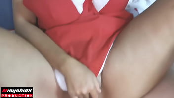 คู่เสียงไทยจะเสร็จแล้ว หัวหน้าพาเลขาสาวมิวมาเย็ดชุดซานต้าหีแน่นจนต้องแตกใน