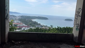 I brought stepsister to an abandoned house to fuck