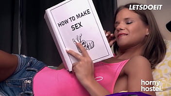 Sarah Kay Lets BBC Fuck Her Tight Pussy Deeply Until Crazy Orgasm - HORNY HOSTEL