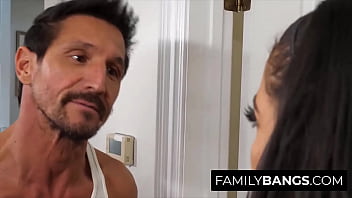 FamilyBangs.com ⭐ Gold Digger Housewife Dumps Millionarie Husband with the Strong Plumber, Gia Milana, Tommy Gunn