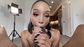 Her first time with BBC ANAL brunette babe fucking a big black cock homemade