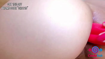 My New Toy Makes Me Wet a Lot - Intense Triple Anal-Pussy-Clit Orgasm