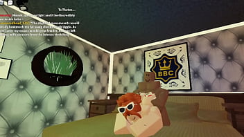 Robloxian redhead slutty snowbunny taking care of her daddy (part 2)