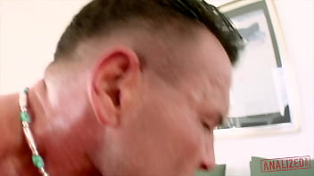 ANALIZED - Horny Blonde Milf Nikki Verona Hardcore Anal Threesome