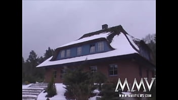 Perfect bodied blondie fucking in the mirror