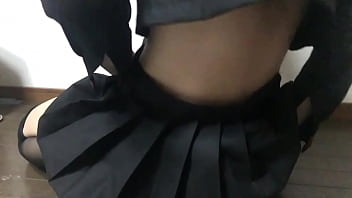 シンプルセーラー服でおしりえっち‼︎
