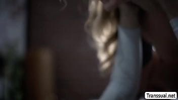 Busty Vanessa Vega gets pussy fucked by TS Stepmom