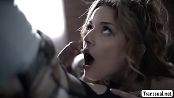 Busty Vanessa Vega gets pussy fucked by TS Stepmom