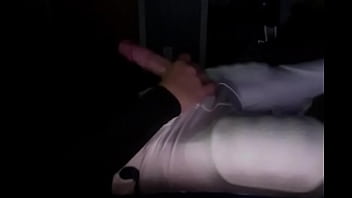 Jerking off after football game