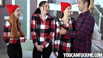 Thanksgiving Reconciliation Riley Jean , Serena Hill , Violet Spice , Donnie Rock