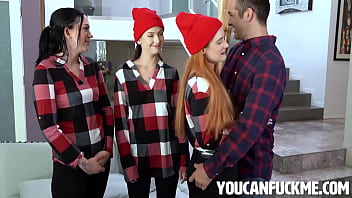 Thanksgiving Reconciliation Riley Jean , Serena Hill , Violet Spice , Donnie Rock